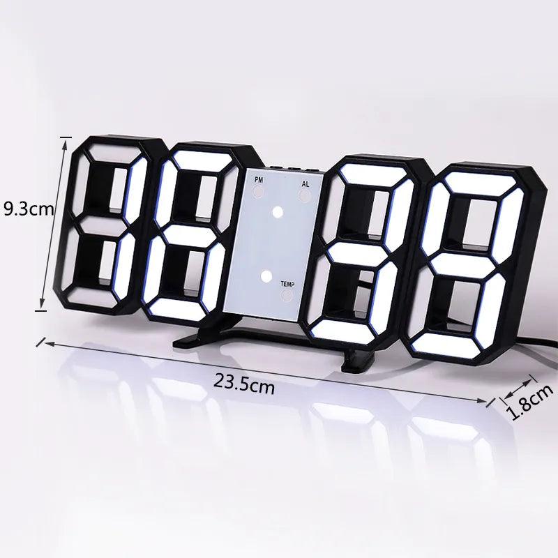 Relógio 3D LED