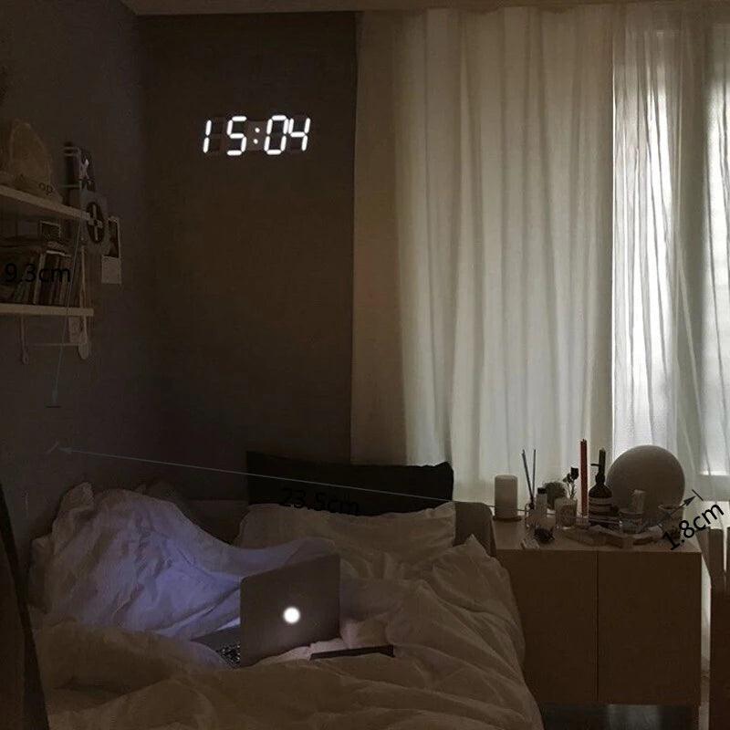 Relógio 3D LED